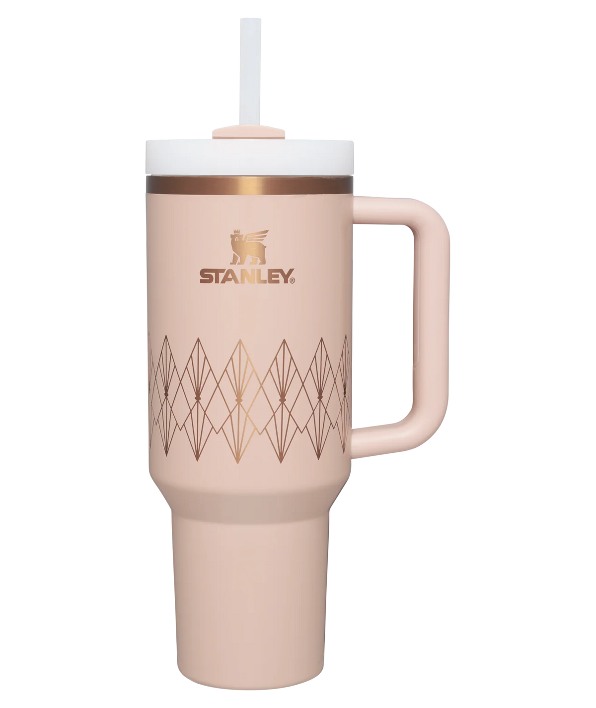 DECO COLLECTION QUENCHER H2.0 FLOWSTATE™ TUMBLER | 40 OZ - BLUSH GLOSS DECO