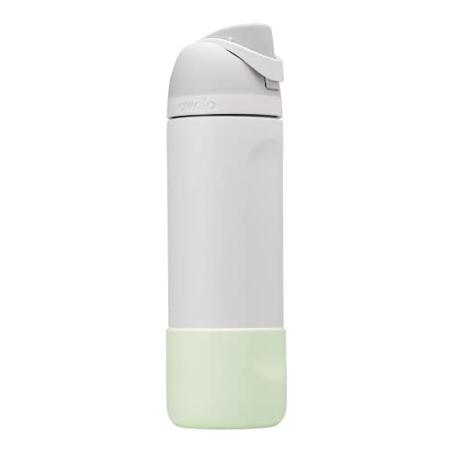Owala Silicone Water Bottle Boot, Anti-Slip Protective Sleeve for Water Bottle, Protects FreeSip and Flip Stainless Steel Water Bottles, 32 Oz, Mint