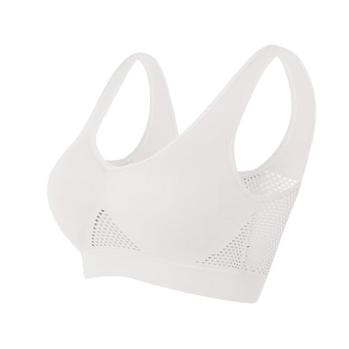 namayuj 3 Pack Sports Bras for Women Plus Size Wirefree Liftup Breathable Cool Athletic Bras Full-Coverage Workout Yoga Bras