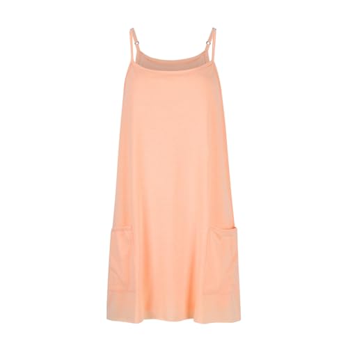 Women Tennis Dress Built in Shorts Adjustable Straps Hot Shot Mini Dress Athletic Workout Golf Dresses with Pockets