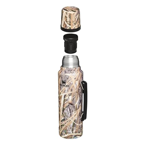 Stanley Classic Vacuum Insulated Wide Mouth Bottle - Habitat - BPA-Free 18/8 Stainless Steel Thermos for Cold & Hot Beverages - 1.5 QT