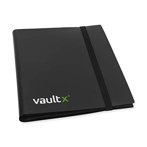 Vault X Binder - 9 Pocket Trading Card Album Folder - 360 Side Loading Pocket Binder for TCG (Blue)
