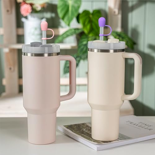 Adjustable Straw Cover for Stanley|Simple Modern|Yeti|Owala|Hydro Flask|Reduce|Maars|Meoky|MaxBase|Beast|Hydrapeak Cup, All Brand of Straw Accessories, Diameter 6mm-12mm, BPA Free, Dishwasher safe