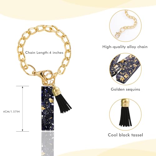 Letter Charm Accessories for Stanley Cup 1 PCS Cute Initial Keychain Handle Charm for Stanley Tumbler for Women Black Letter I