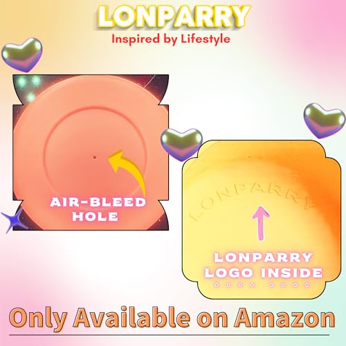 LONPARRY 2-Pack Silicone Boot for Stanley Cup Quencher IceFlow Rubber Bottom Sleeve Protector for Stanley Tumbler Car Travel Cup Bottle Bottom (CLear Fuchsia)