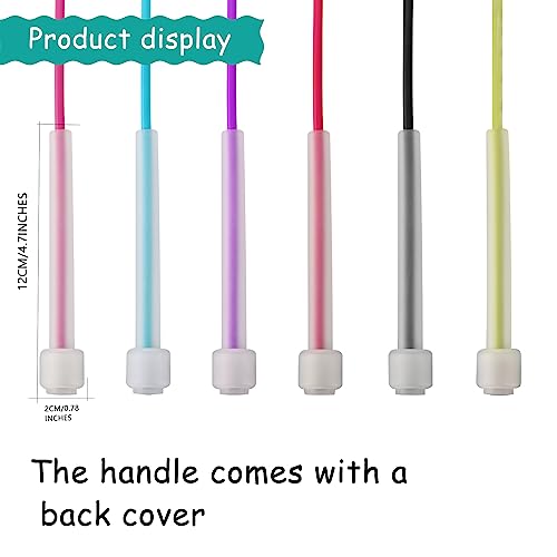 Jump Rope For Kids,Jump Rope Kids,Adjustable Soft Skipping Rope,Toddler Jump Rope With PVC Handles And Back CoverFor Kids, Boys,Girls,Women, Men,Exercise Activity,Outdoor Fitness