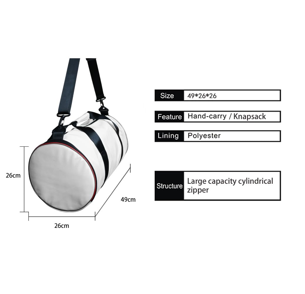 HEYOUJIMA Anime Jujutsu Kaisen Capacity Gym Bag Sport Duffel Bag Travel Handbag with Water Proof for Outdoor