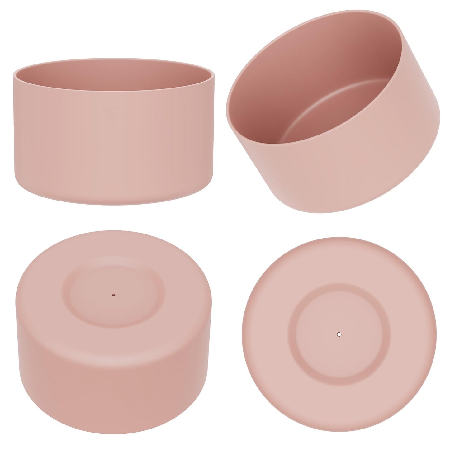 Affute Protective Silicone Boot for Stanley Quencher H2.0 40 30 20 oz & IceFlow Flip 30 20 oz, BPA Free Anti-Noise Anti-Scratch, Stanley Cup Protector Sleeve Cover Boot (Pink Dusk)