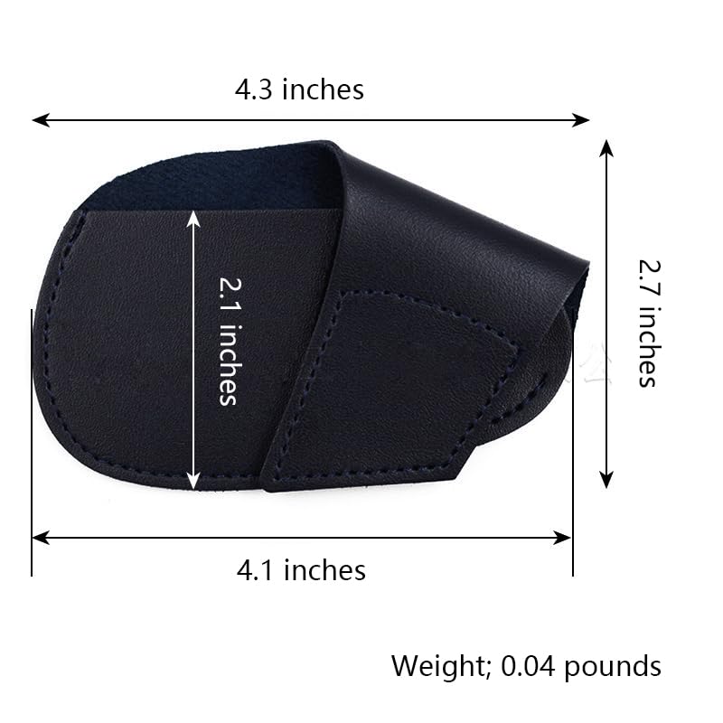 Crown Heng Leather Golf Iron Cover - Premium club head cover, (Light blue)