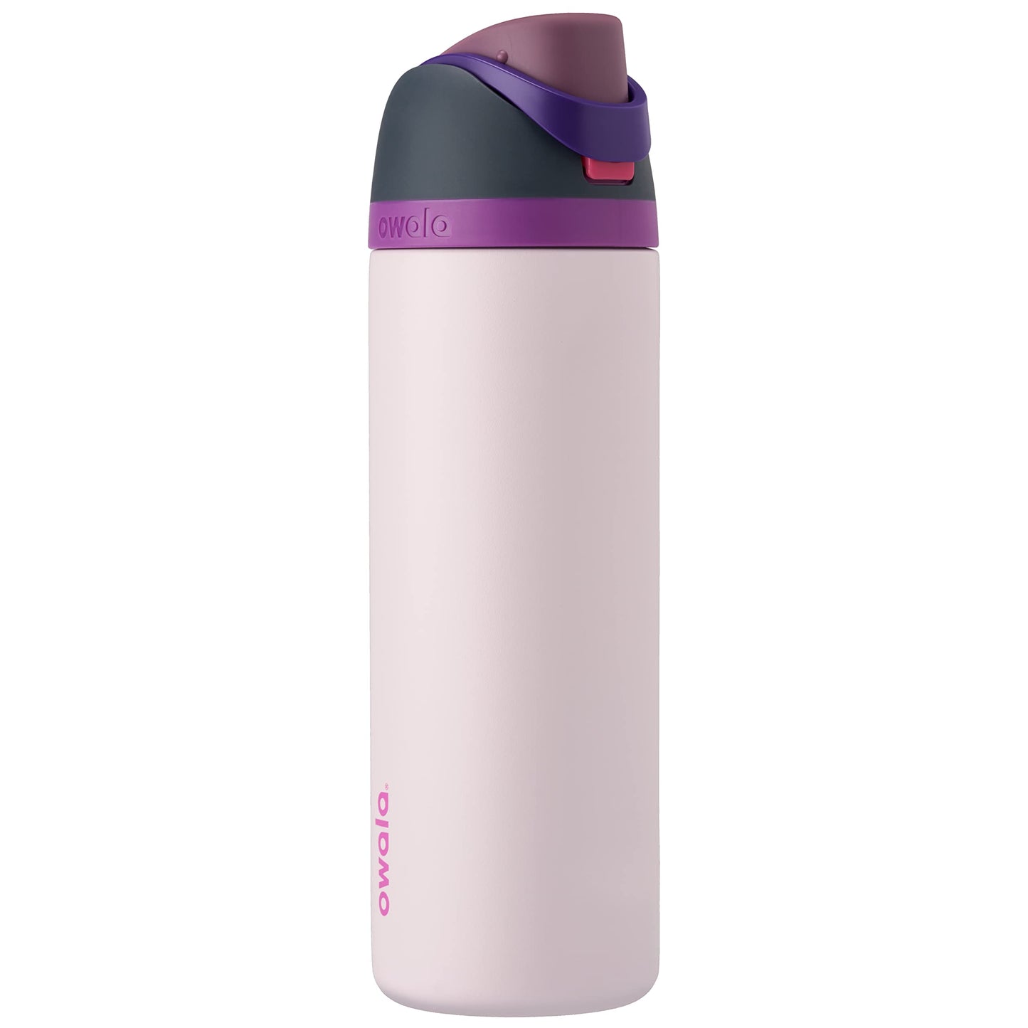 Owala FreeSip Insulated Stainless Steel Water Bottle with Straw for Sports and Travel, BPA-Free & Silicone Water Bottle Boot, Anti-Slip Protective Sleeve for Water Bottle
