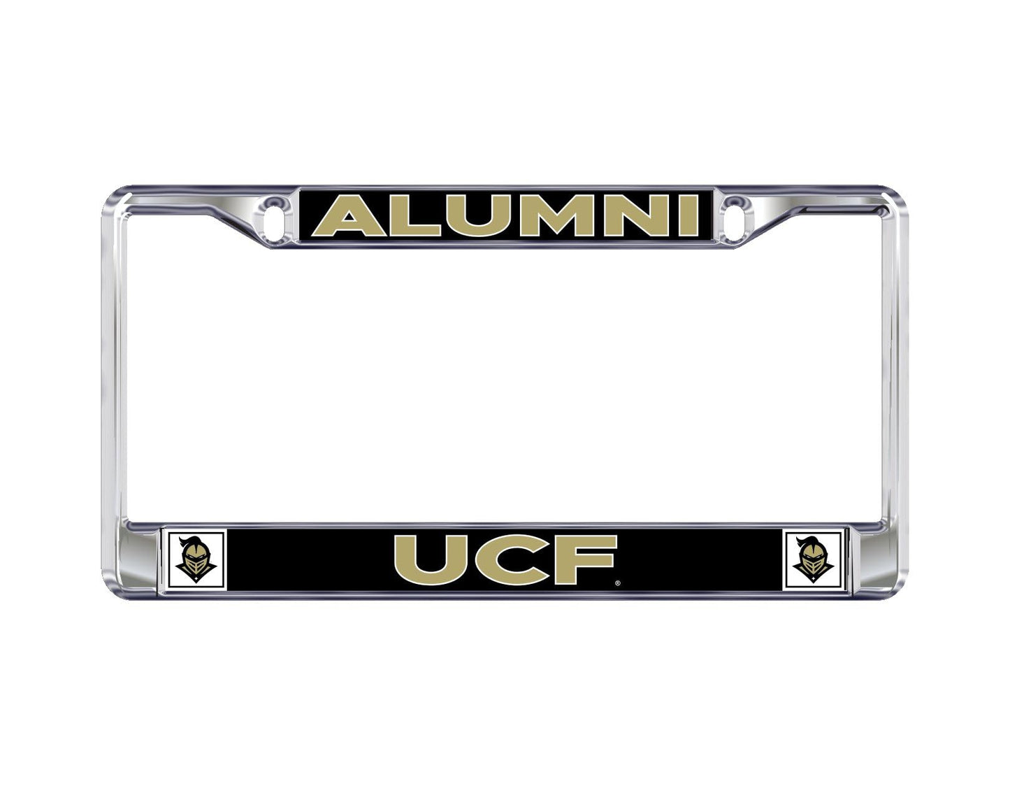 Decorvo Central Florida Alumni License Plate Frame - UCF Knights Car Truck Accessory