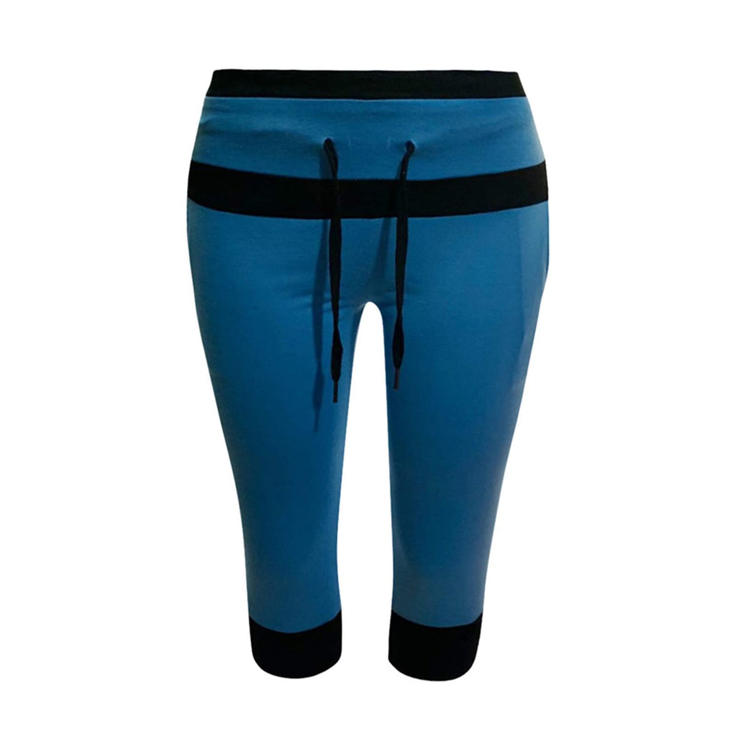 APIVOE Capri Sweatpants for Women Casual Lightweight Capri Joggers Plus Size Drawstring Capri Pants Summer Workout Capris