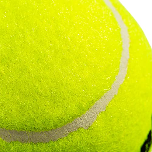 Franklin Sports Pressureless Tennis Balls - Official Size Low Pressure Tennis Balls - Great for Training + Practice - 12 Pack Bag of Low Bounce Tennis Balls - All Court Surface Tennis Balls