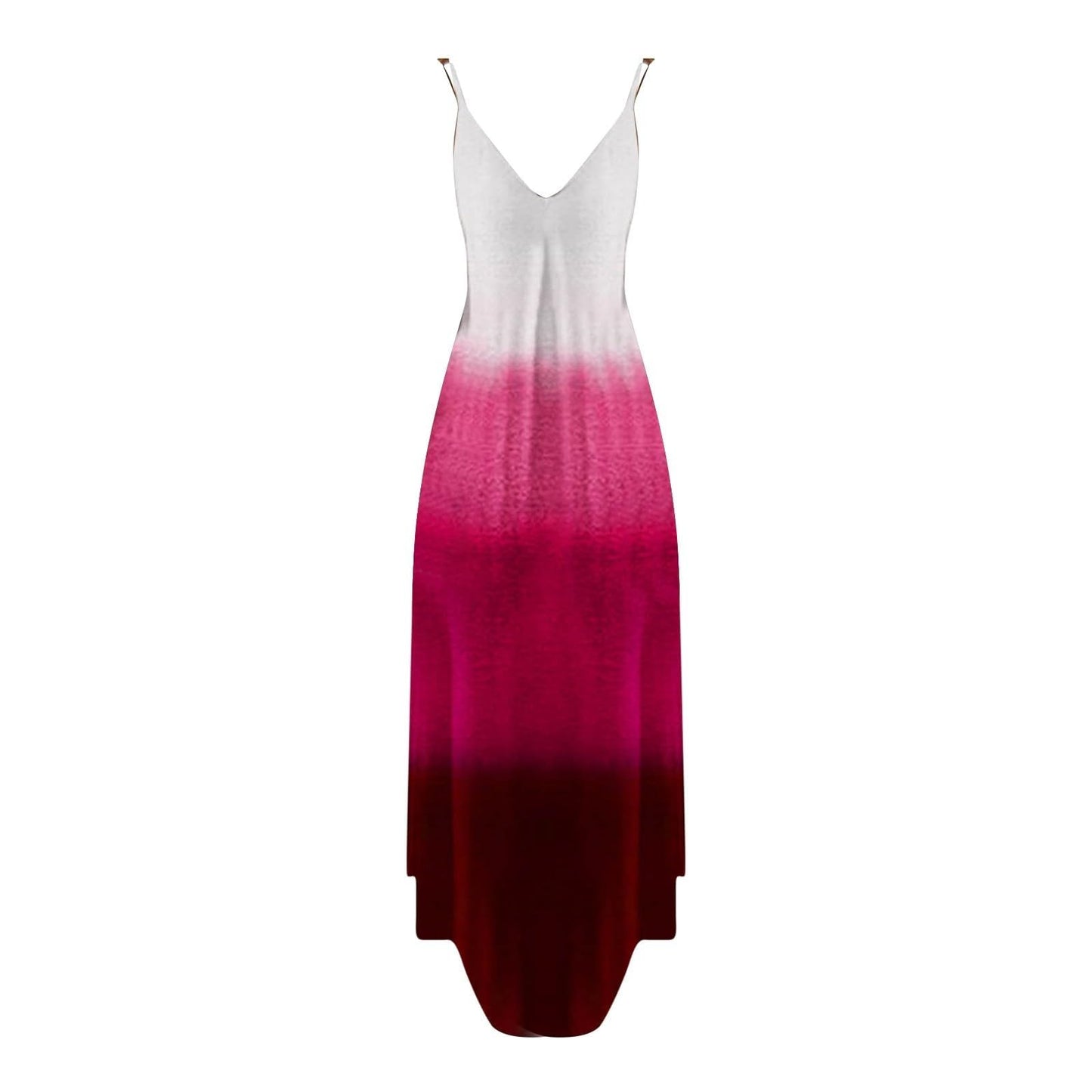 YFGEFTR Beach Vacation Dresses for Women Summer Dresses for Women 2024 Casual V-Neck Sleeveless Maxi Dress Spaghetti Strap Long Dress Bohemian Beach Sundress My Recent Orders