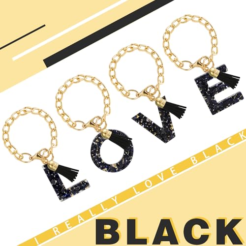 Letter Charm Accessories for Stanley Cup 1 PCS Cute Initial Keychain Handle Charm for Stanley Tumbler for Women Pink Letter I