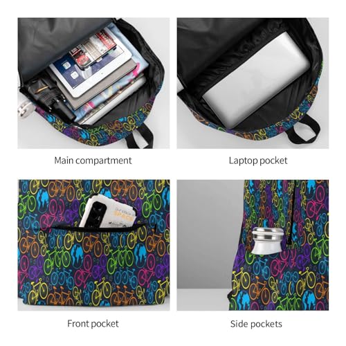 Cksekd Backpack, Travel Backpack Superhero Backpack Bags For Men Women Large Capacity Full Width Printed Backpack Large Capacity Capacity And Multi-Purpose Rucksack., Black3