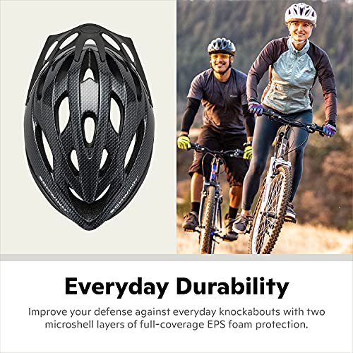 Schwinn Thrasher Bike Helmet for Adult Men Women, Ages 14 and Up with Suggested Fit 58 to 62cm, Non-Lighted, Lightweight with Adjustable Side and Chin Straps, Coral