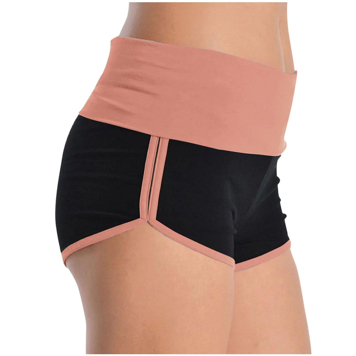 Aboser Womens Athletic Shorts Pack 2 Pack Shorts Women 2024 Summer Sweatshorts Comfy Stretch Shorts Baggy High Waist Sweatshort Running Cargo Shorts Daily Deals