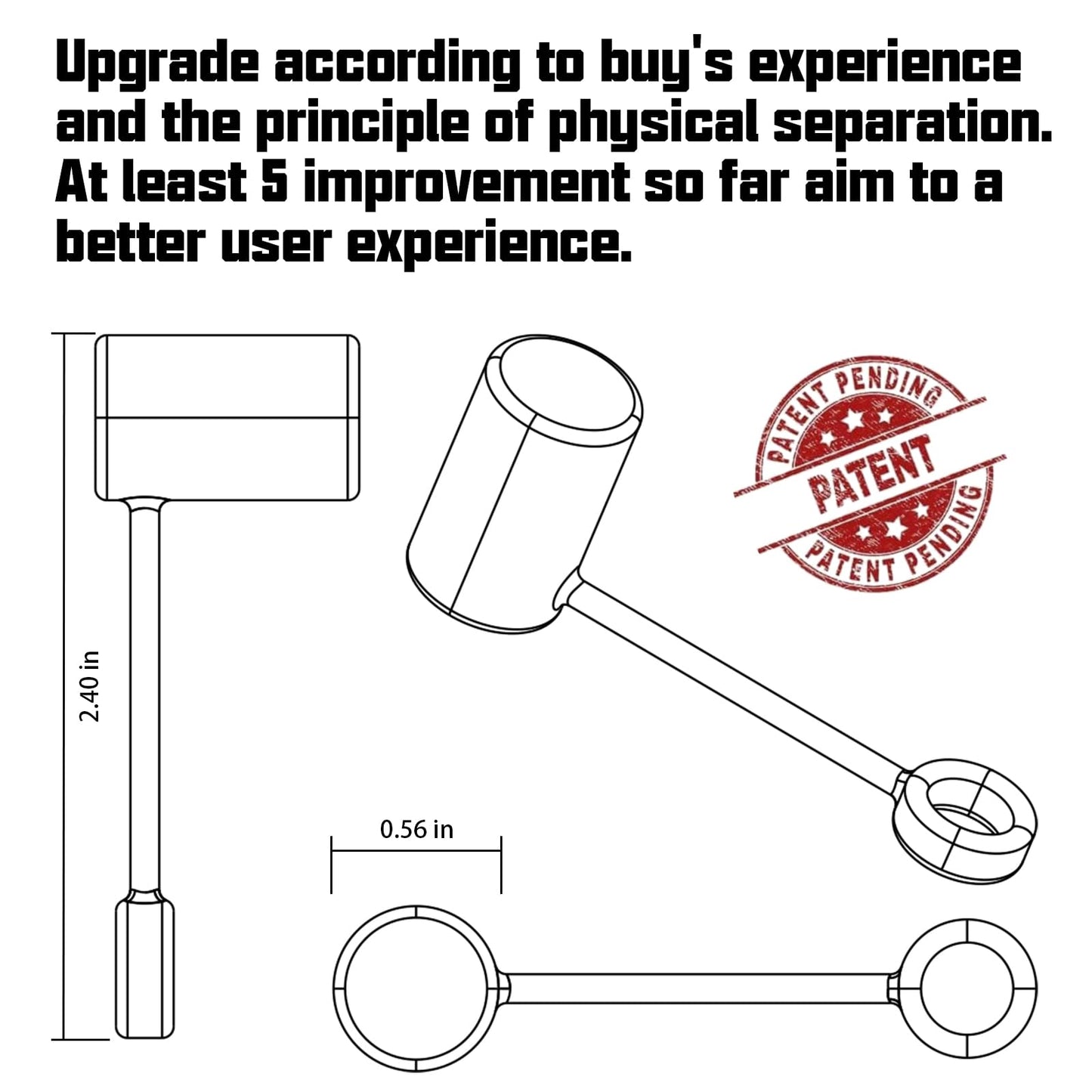 Adjustable Straw Cover for Stanley|Simple Modern|Yeti|Owala|Hydro Flask|Reduce|Maars|Meoky|MaxBase|Beast|Hydrapeak Cup, All Brand of Straw Accessories, Diameter 6mm-12mm, BPA Free, Dishwasher safe