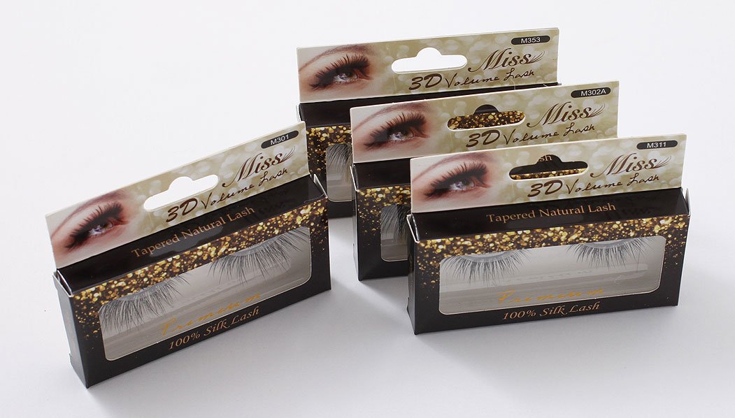 "4 Pairs" Miss 3D Volume lash M344