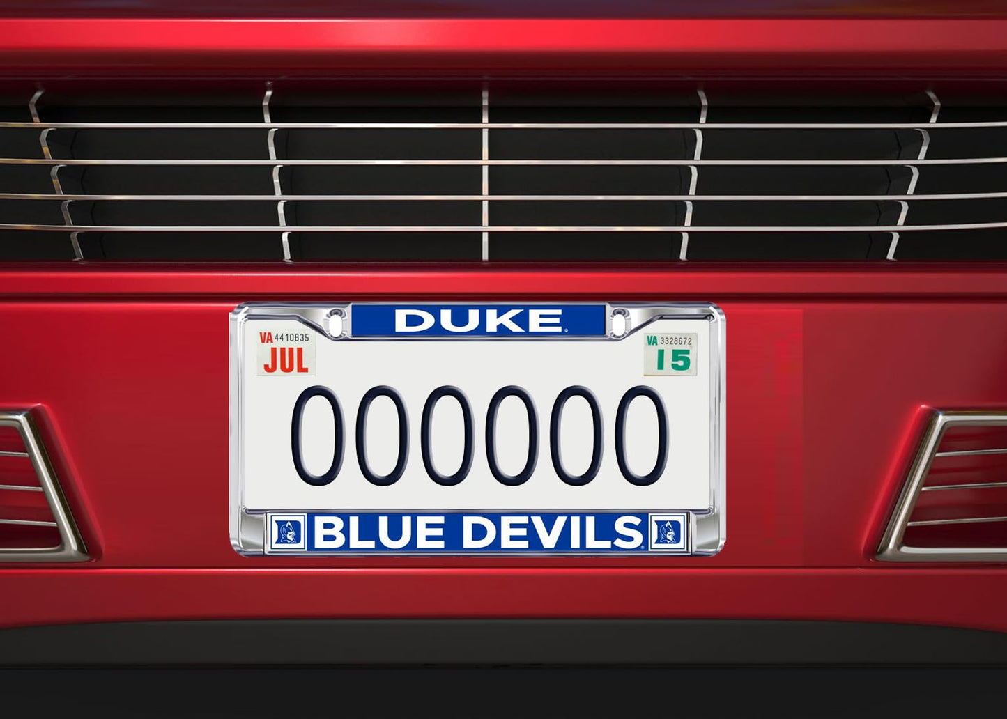 Decorvo Duke License Plate Frame - Duke Blue Devils Car Truck Accessory