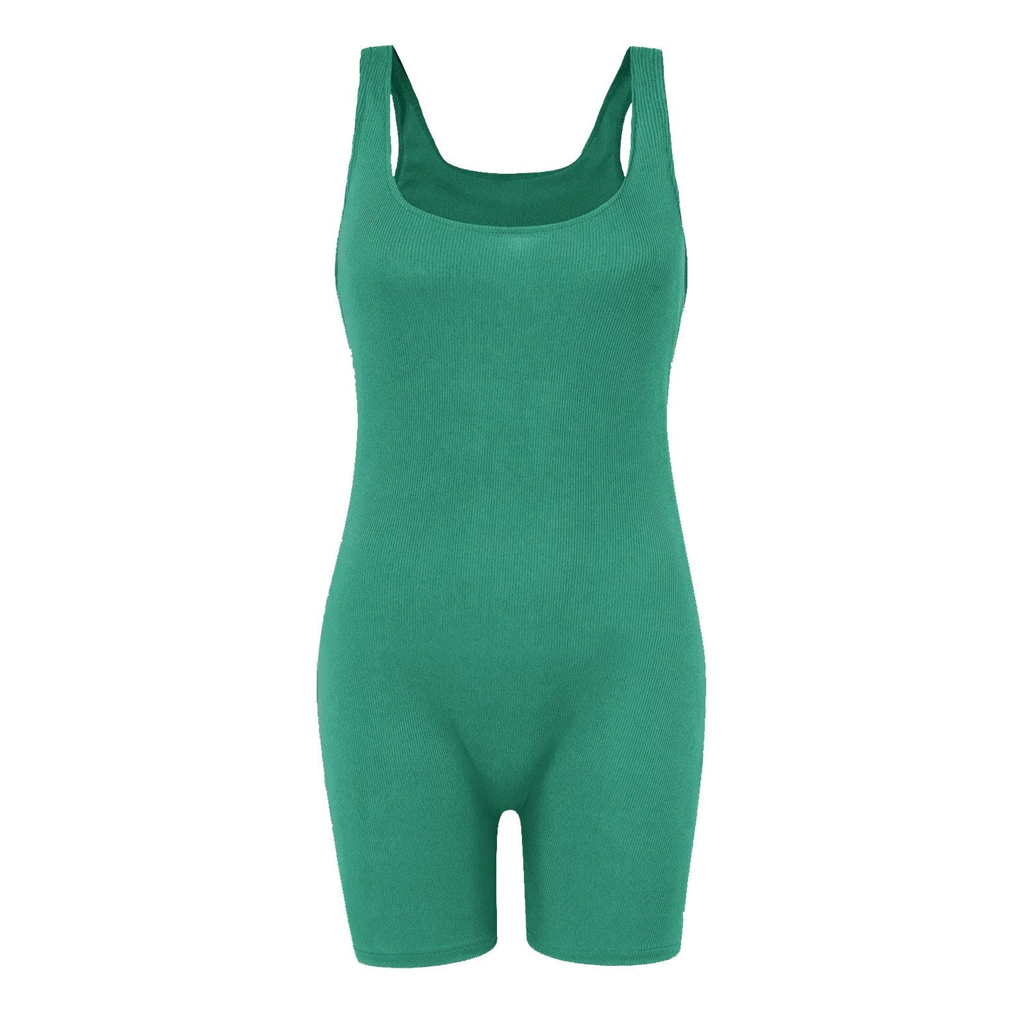 GOFLIC Workout Outfits Womens Strappy Square Neck Romper Tummy Control Bodycon Workout Sets Stretch One Piece Shorts Jumpsuit Yoga Outfits Yoga Outfits For Women