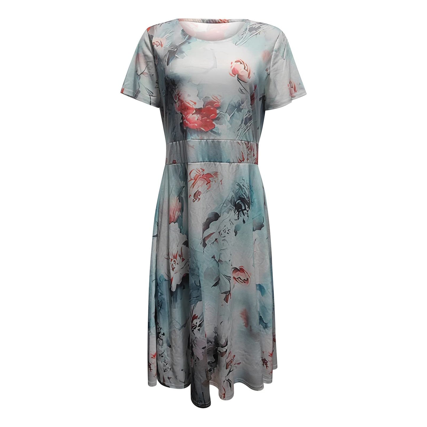 Summer Dresses for Women 2024 Midi Midi Dresses Plus Size Boho Dresses Casual Spring Black Casual Dress Beach Vacation Dresses Dark Green Flowy Dress