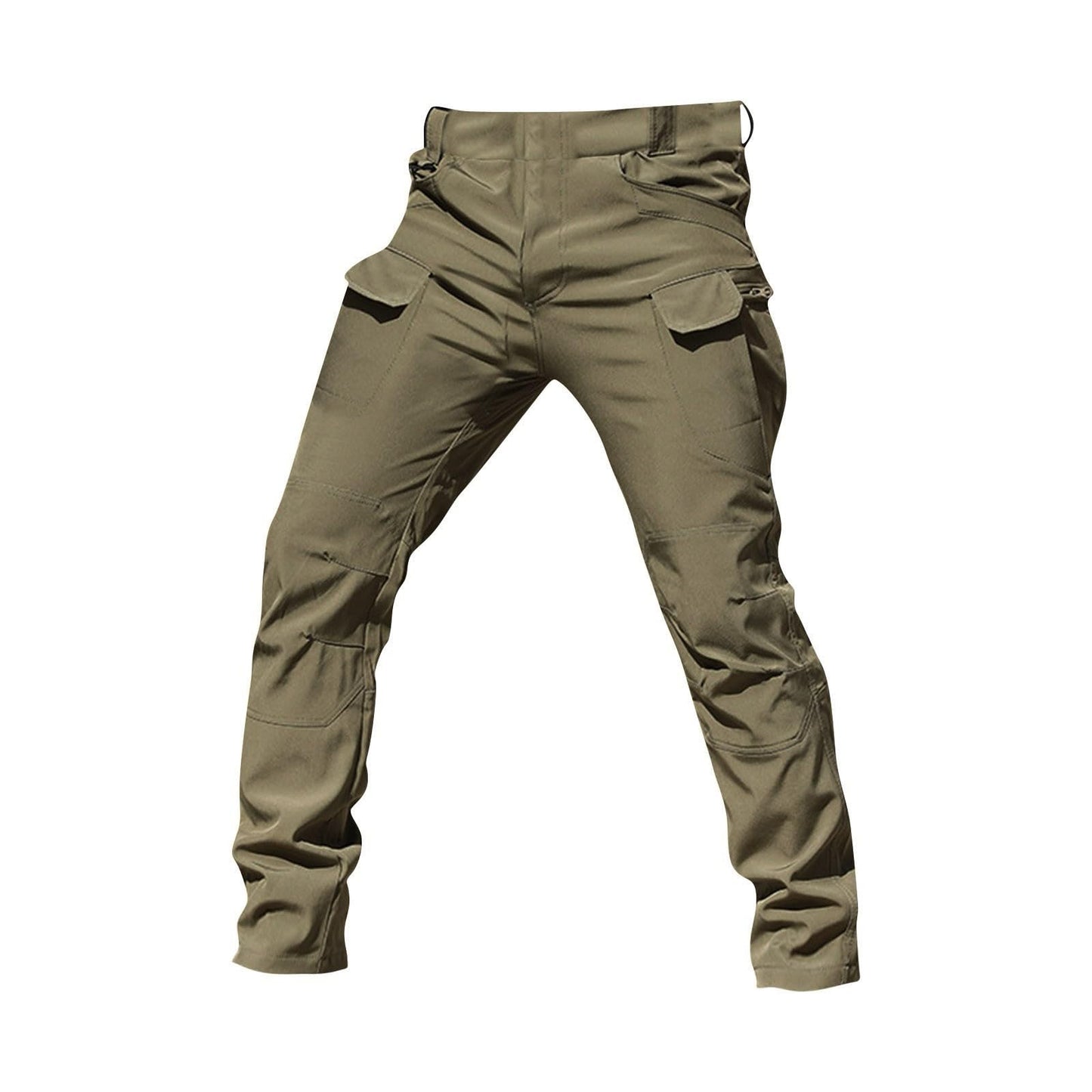 Baggy Cargo Pants Men Summer Work Pants Hiking Pants Cotton Outdoor Camo Tactical Pants Waterproof Pants Motorcycle Pants Mens Lightweight Stretch Fishing Travel Camping Pants with Multi Pockets
