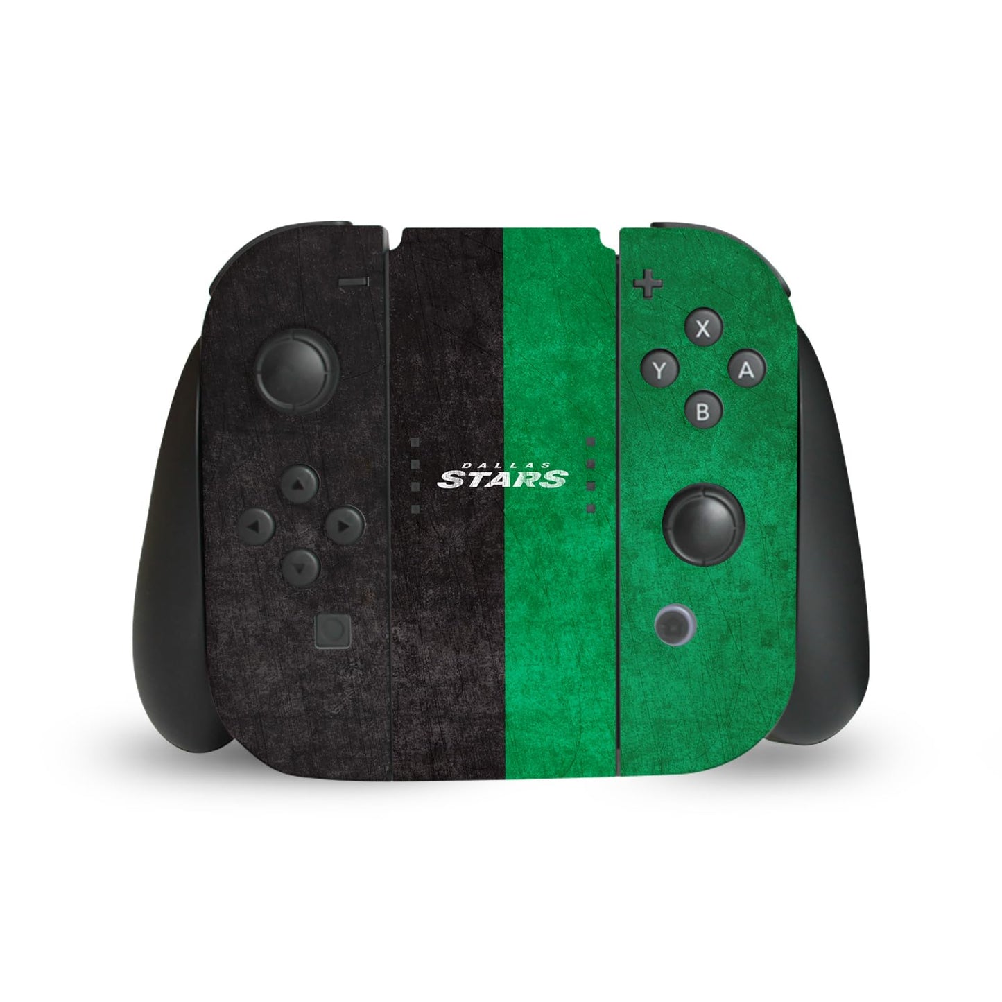 Head Case Designs Officially Licensed NHL Half Distressed Dallas Stars Vinyl Sticker Gaming Skin Decal Cover Compatible with Nintendo Switch Console & Dock & Joy-Con Controller Bundle