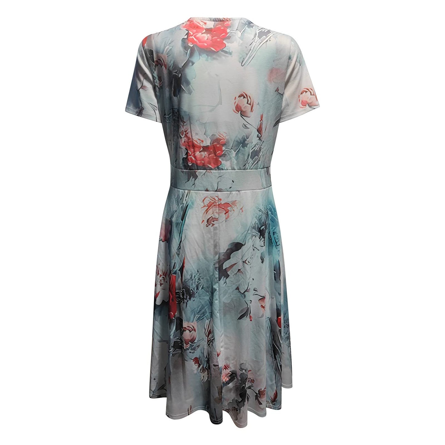 Summer Dresses for Women 2024 Midi Midi Dresses Plus Size Boho Dresses Casual Spring Black Casual Dress Beach Vacation Dresses Dark Green Flowy Dress