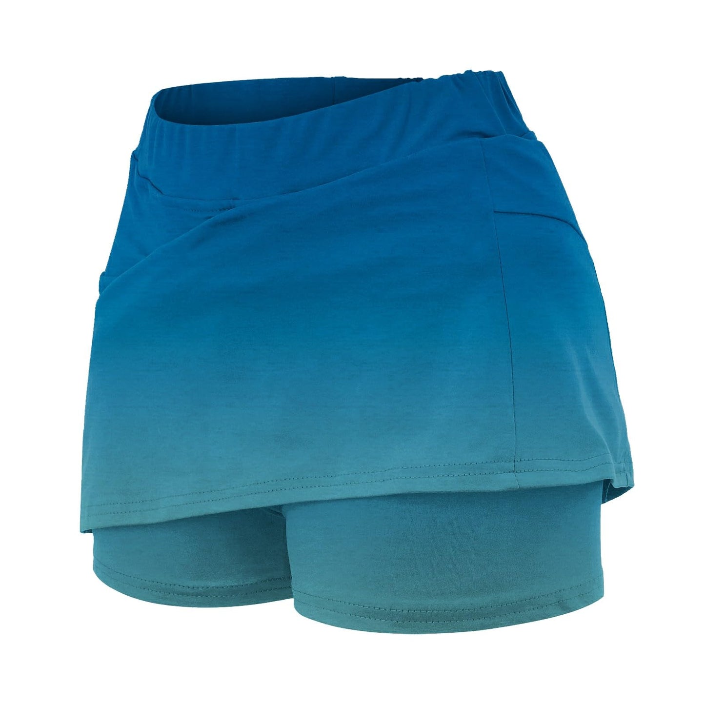 Prime Deals Today Clearance Today's Prime Deals Capri Pants for Women Plus Size Womens Running Skorts Skinny Pants for Women Plus Size Athletic Skorts High Waisted Pants #Q Sky Blue XX-Large