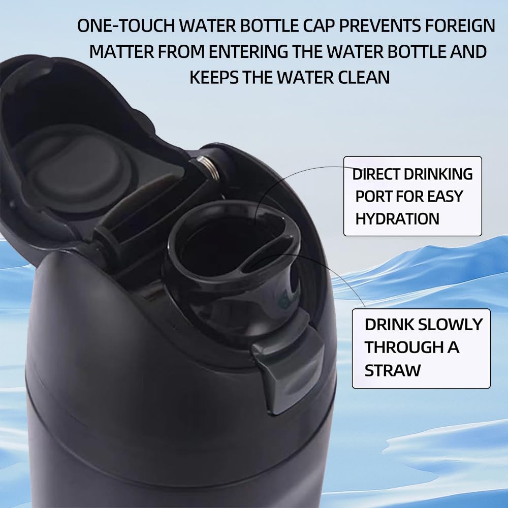 Generic Replacement Cap for Owala Freesip, One Button Water Bottle Top Lid Compatible with Owala Cup 16oz 24oz 32oz 40oz, BPA-Free Replacement Accessory for Owala Free Sip (Pink)