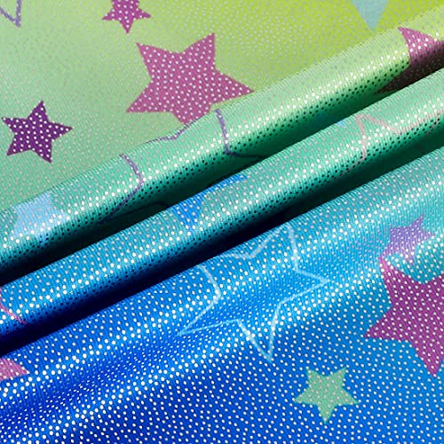 Belovance Leotards for Girls Gymnastics 3t 4t Toddler Child Athletic Sleeveless Dance Outfit Colorful Stars Gymnastic Biketard (Stars, 3-4 Years)