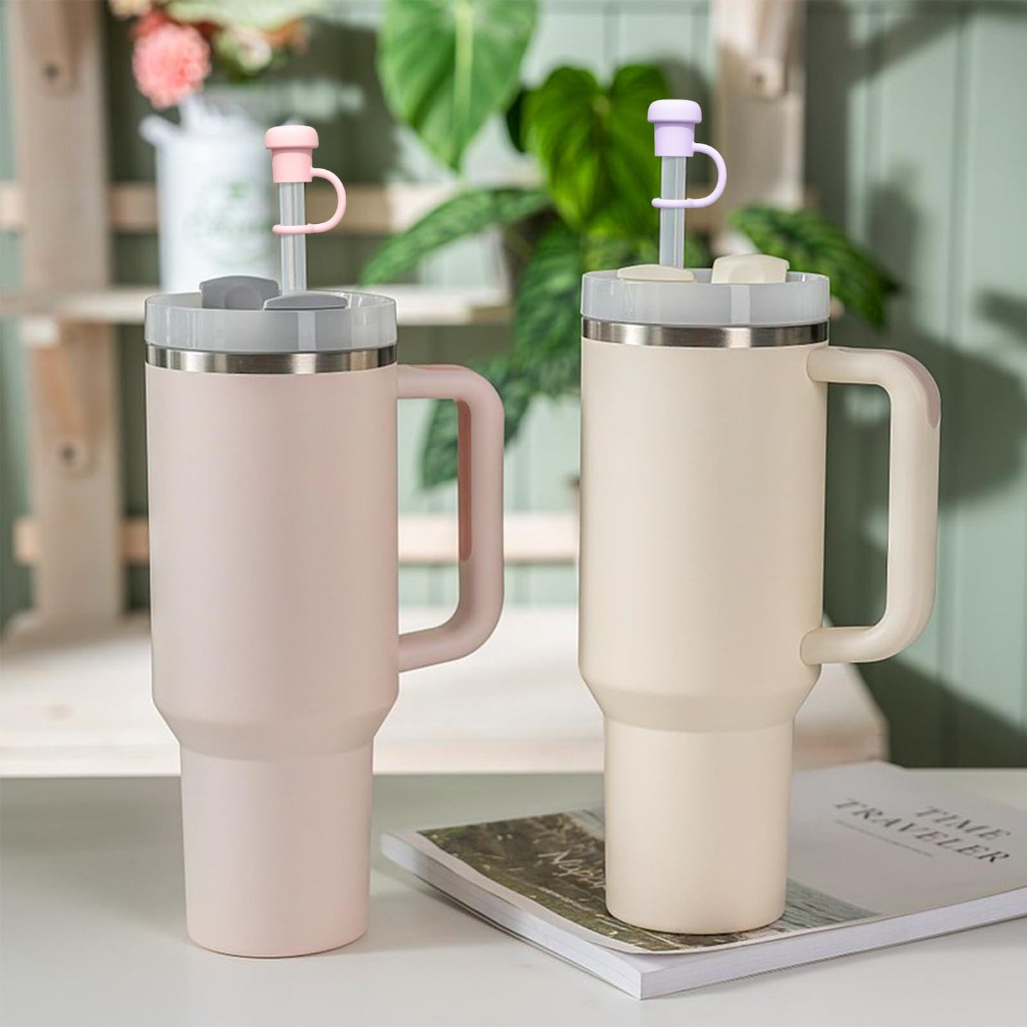 Adjustable Straw Cover for Stanley|Simple Modern|Yeti|Owala|Hydro Flask|Reduce|Maars|Meoky|MaxBase|Beast|Hydrapeak Cup, All Brand of Straw Accessories, Diameter 6mm-12mm, BPA Free, Dishwasher safe