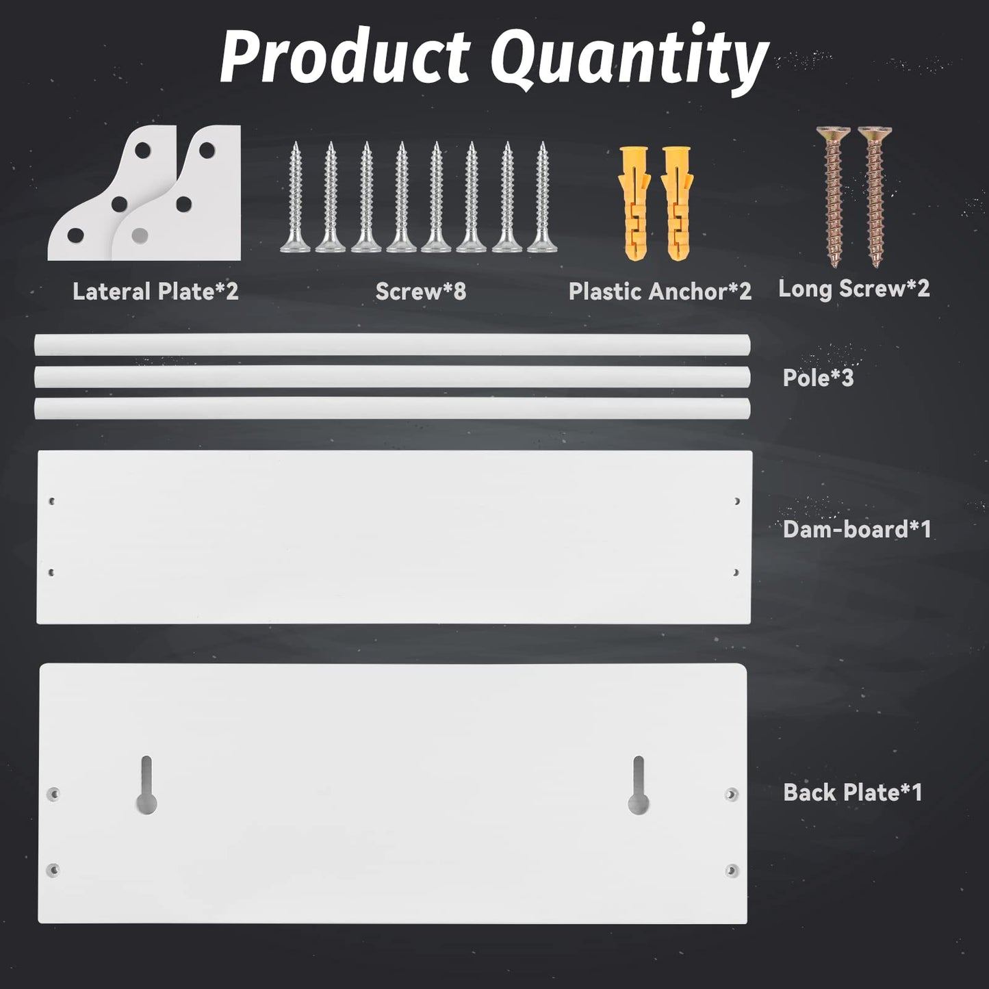 Pllieay Wooden Medal Hanger Display, Trophy Shelf, White Medal Hanger Display with Shelf, Medal Holder, Medal Rack, Race Medal Trophy Display Shelf for Showing Your Hard-Earned Achievements