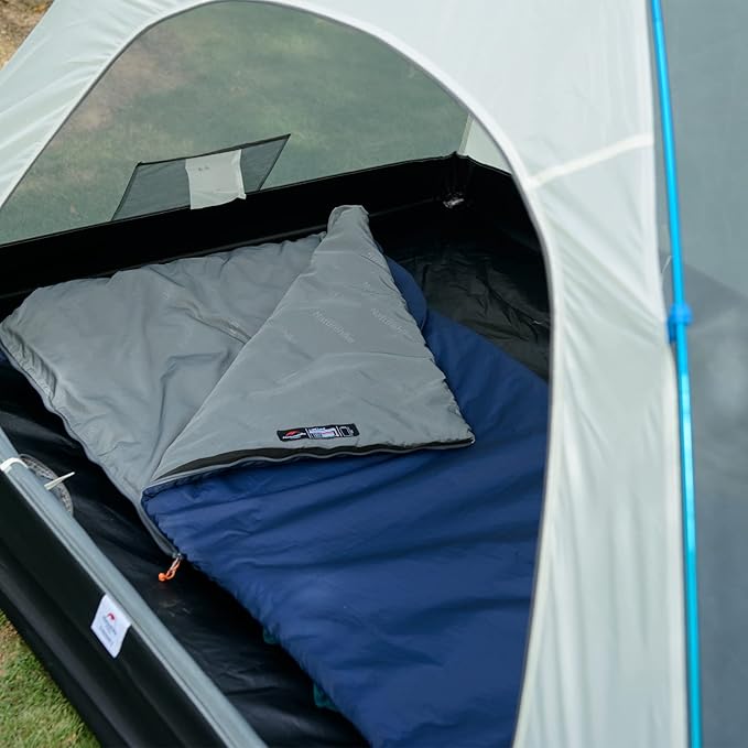 Naturehike Ultralight Sleeping Bag - Envelope Lightweight Portable, Waterproof, Comfort with Compression Sack - Great for 3 Season Traveling, Camping, Hiking