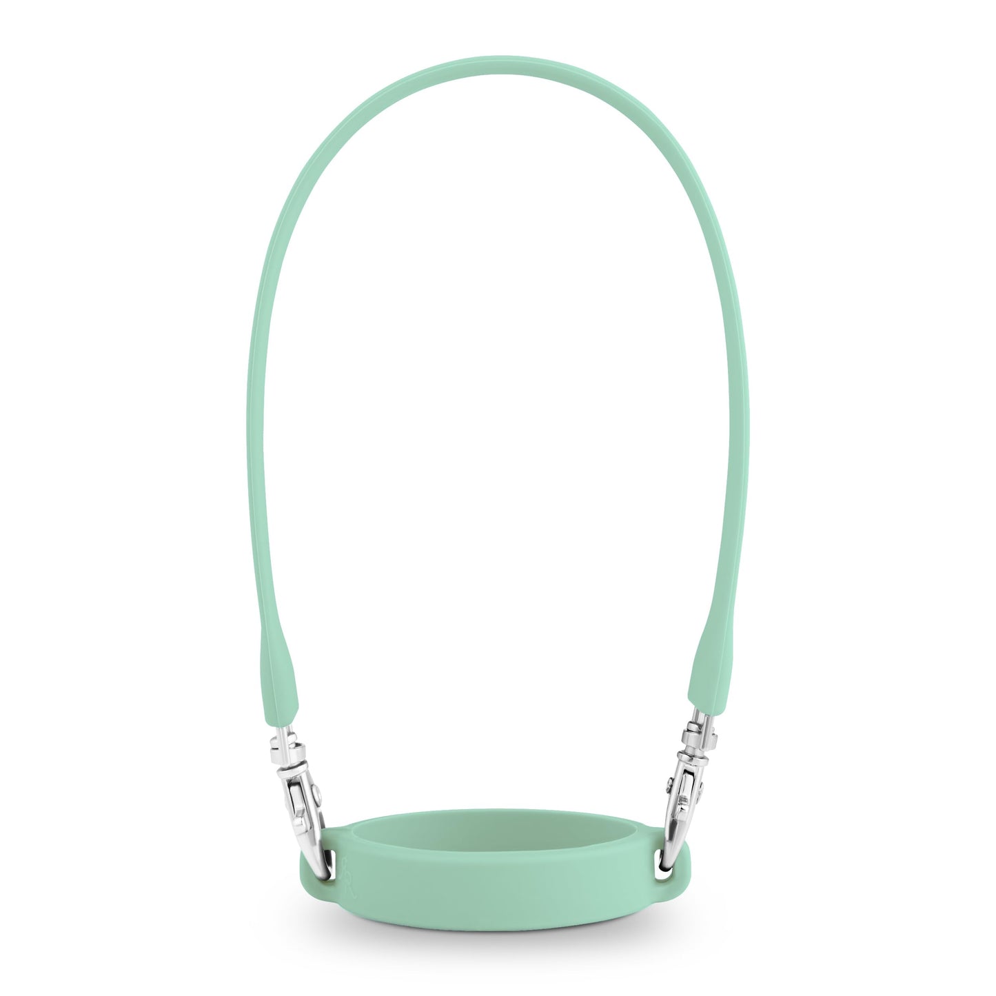 Ryan & Rose Water Bottle Handle - Silicone Water Bottle Sling, Carrier, Holder with Strap Compatible Stanley Cup Accessories (Flat Seafoam)