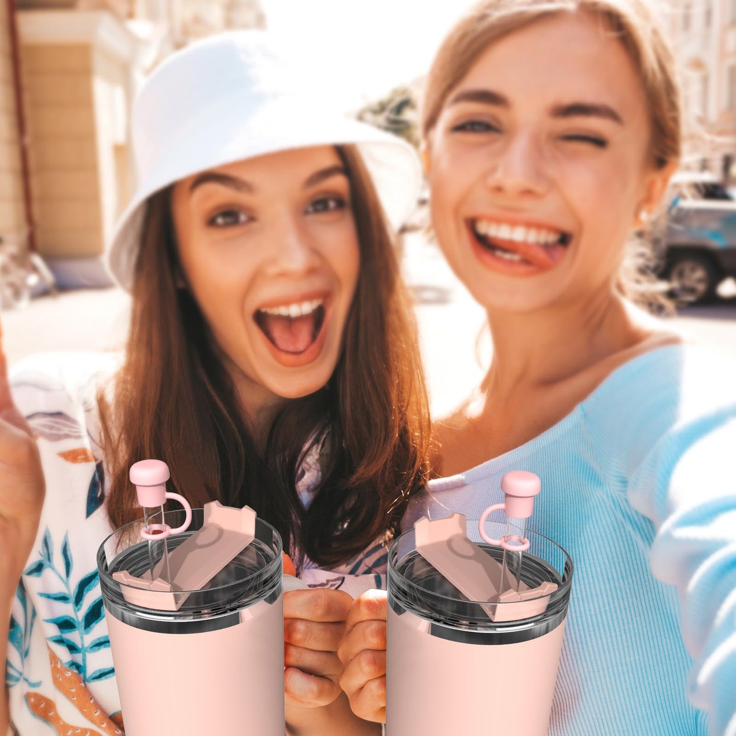 Adjustable Straw Cover for Stanley|Simple Modern|Yeti|Owala|Hydro Flask|Reduce|Maars|Meoky|MaxBase|Beast|Hydrapeak Cup, All Brand of Straw Accessories, Diameter 6mm-12mm, BPA Free, Dishwasher safe
