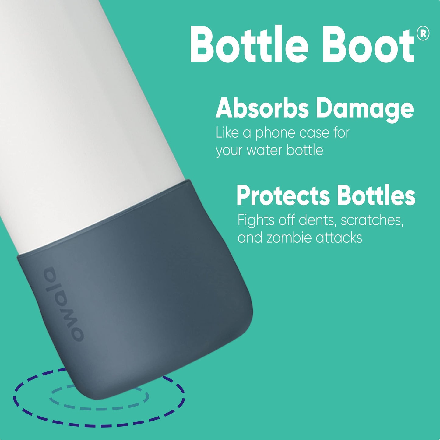Owala Silicone Water Bottle Boot & FreeSip Insulated Stainless Steel Water Bottle with Straw & FreeSip Insulated Stainless Steel Water Bottle