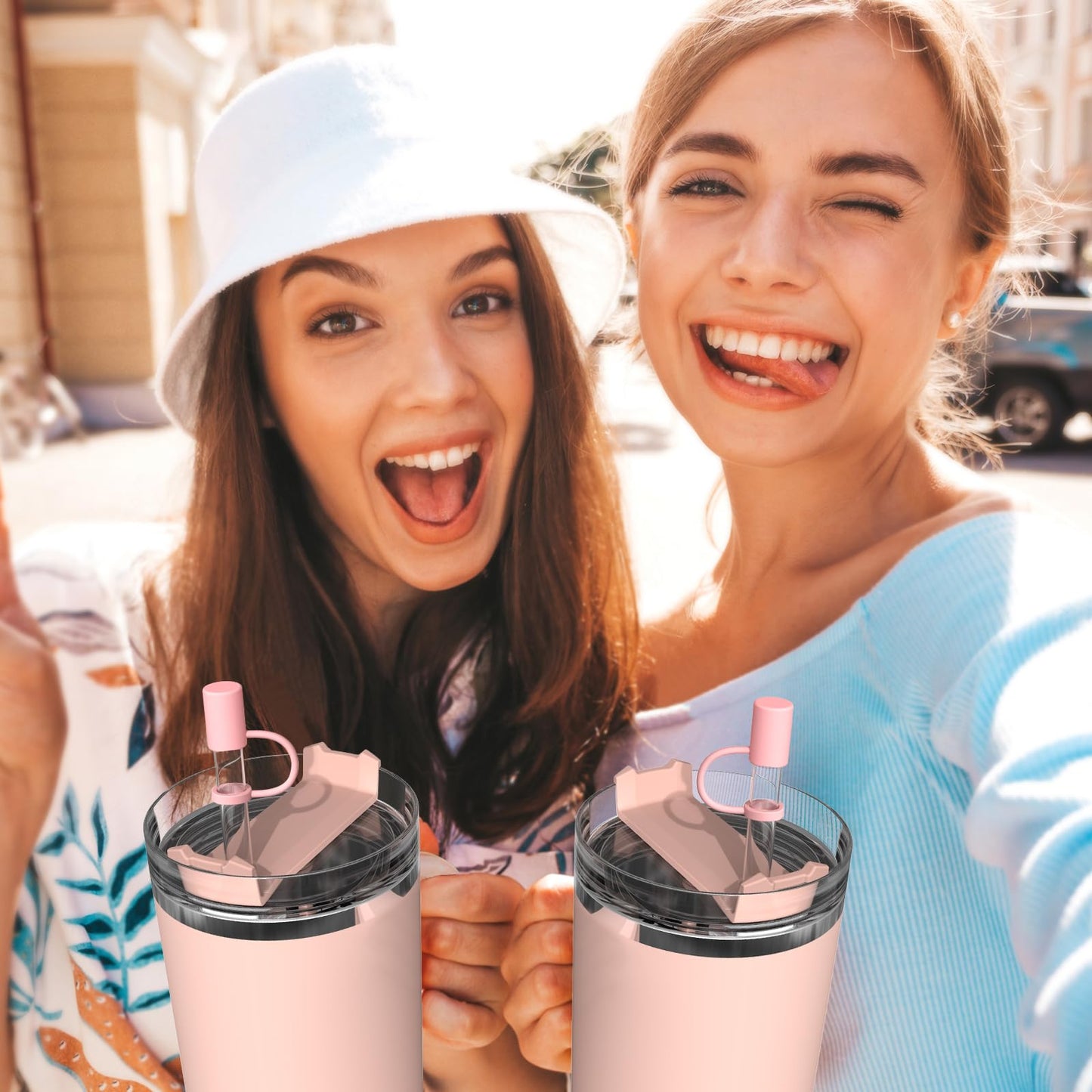 Adjustable Straw Cover for Stanley|Simple Modern|Yeti|Owala|Hydro Flask|Reduce|Maars|Meoky|MaxBase|Beast|Hydrapeak Cup, All Brand of Straw Accessories, Diameter 6mm-12mm, BPA Free, Dishwasher safe