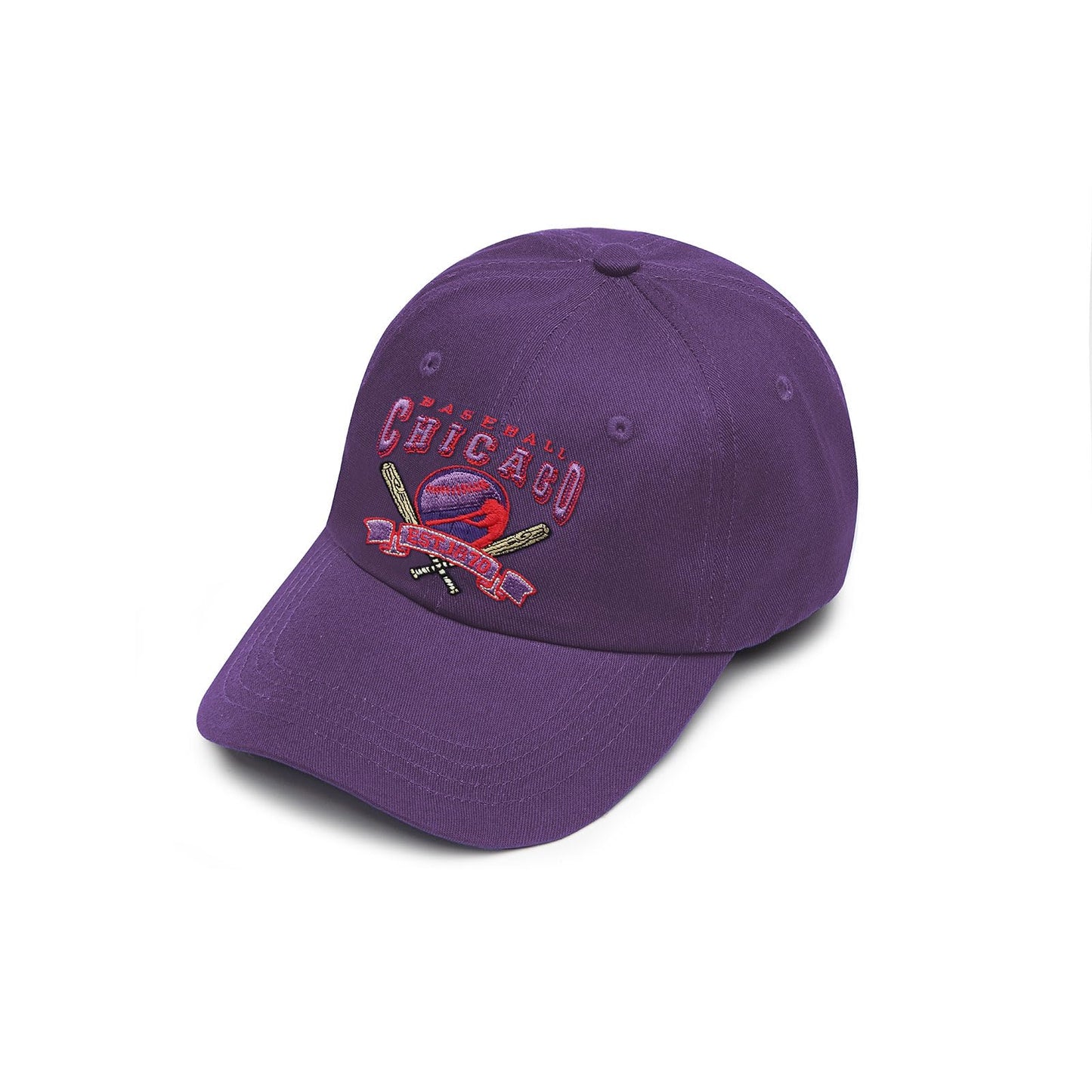 YSNYXWI Baseball Adjustable Cap 3D Embroidered Snapback Chicago Baseball Hats for Men Women Baseball Fans Gifts
