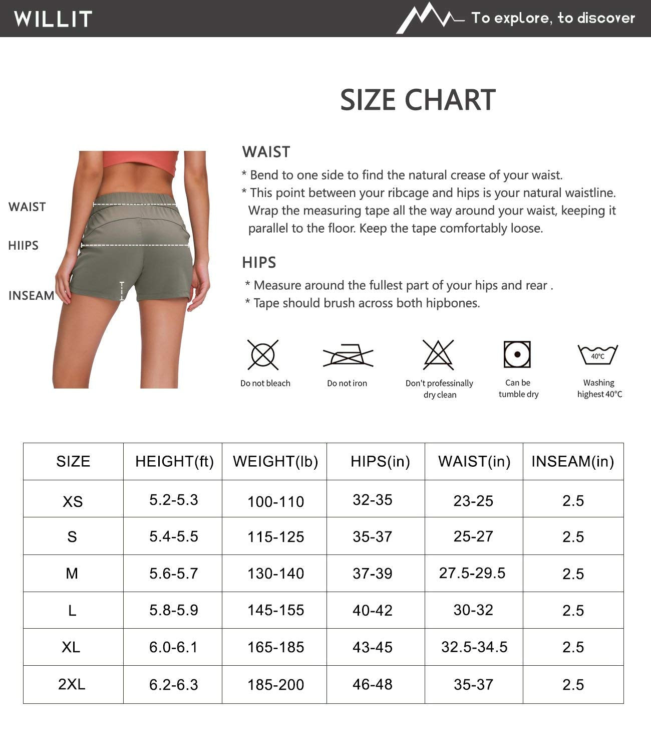 Willit Women's Shorts Hiking athletic Shorts Yoga Lounge Active Workout Running Shorts Comfy Casual with Pockets White Camo XS