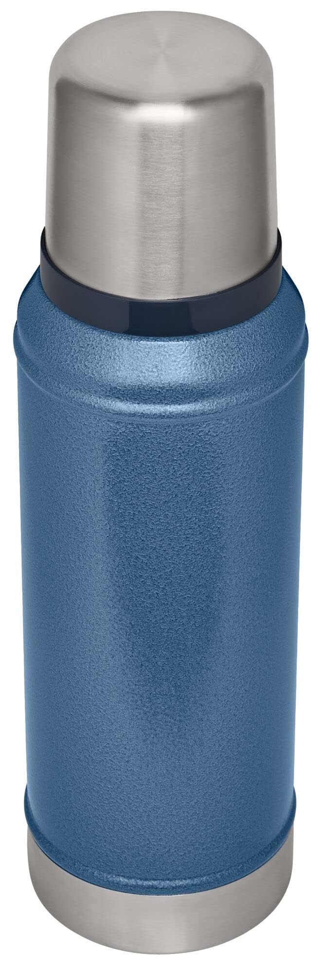 Stanley Classic Vacuum Insulated Wide Mouth Bottle - Hammertone Lake - BPA-Free 18/8 Stainless Steel Thermos for Cold & Hot Beverages - 1.0 QT