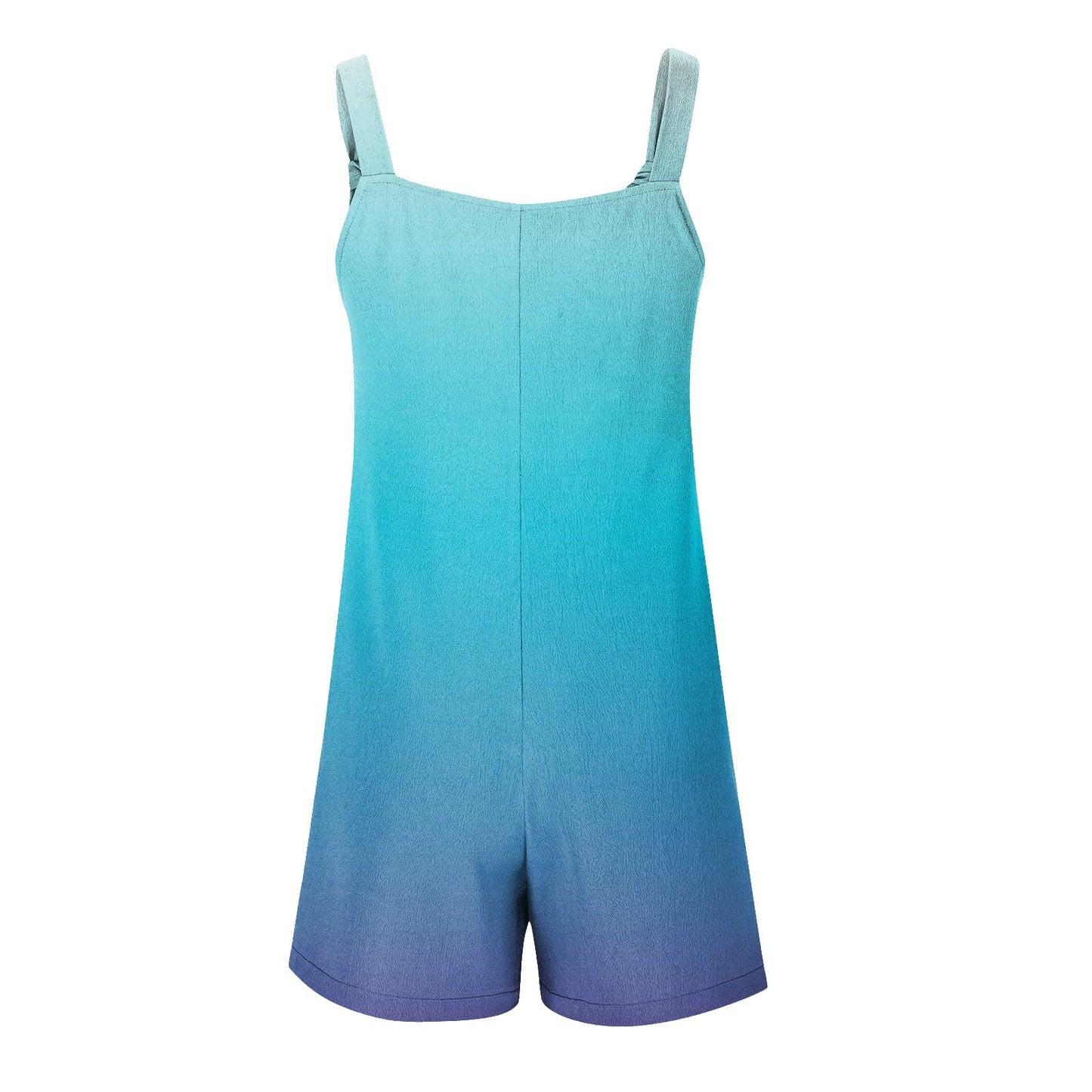 Tthxqing Spaghetti Strap Jumpsuits For Women Casual 2024 Sleeveless Overalls Jumpsuit with Pockets Trendy Vacation Outfits