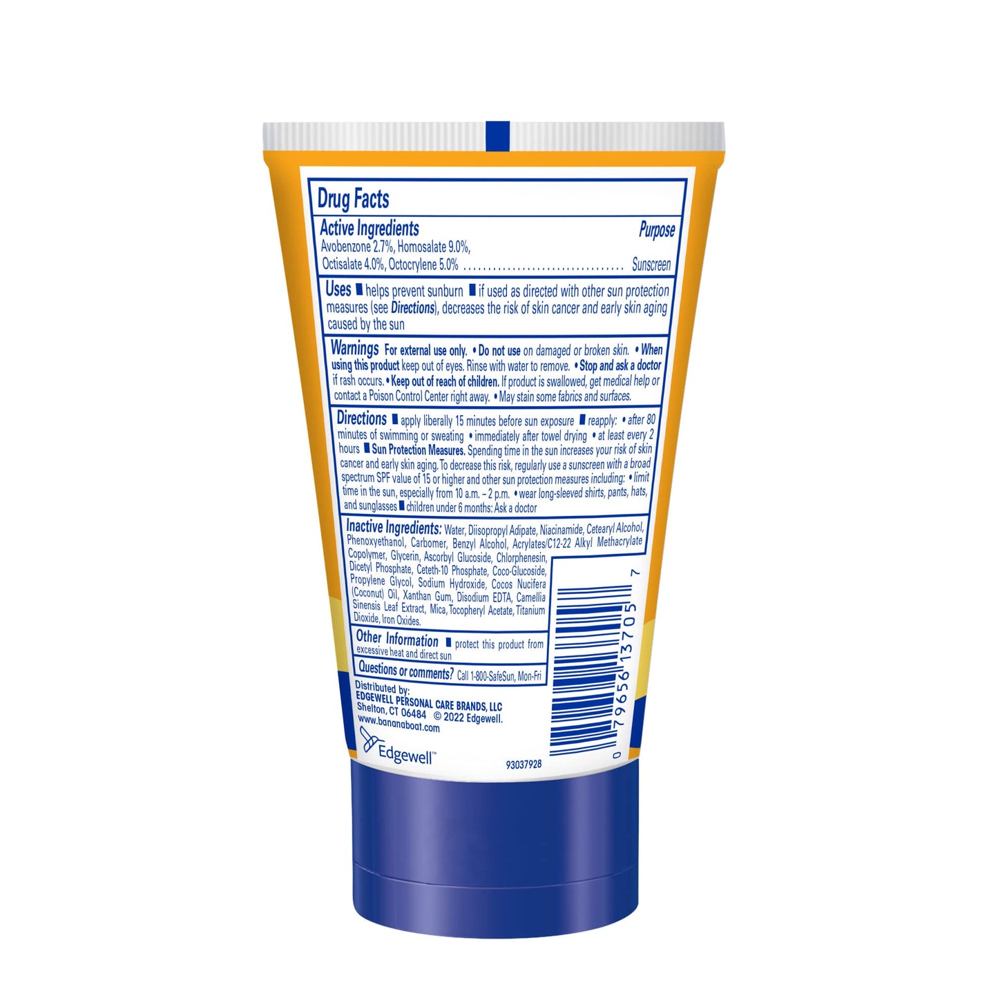 Banana Boat Protection + Vitamins Face Sunscreen Lotion SPF 50 | Travel Size Sunscreen for Face, Moisturizing with Vitamin C & Vitamin B3 Niacinamide, SPF 50 Sunblock Lotion, Fragrance Free, 2oz