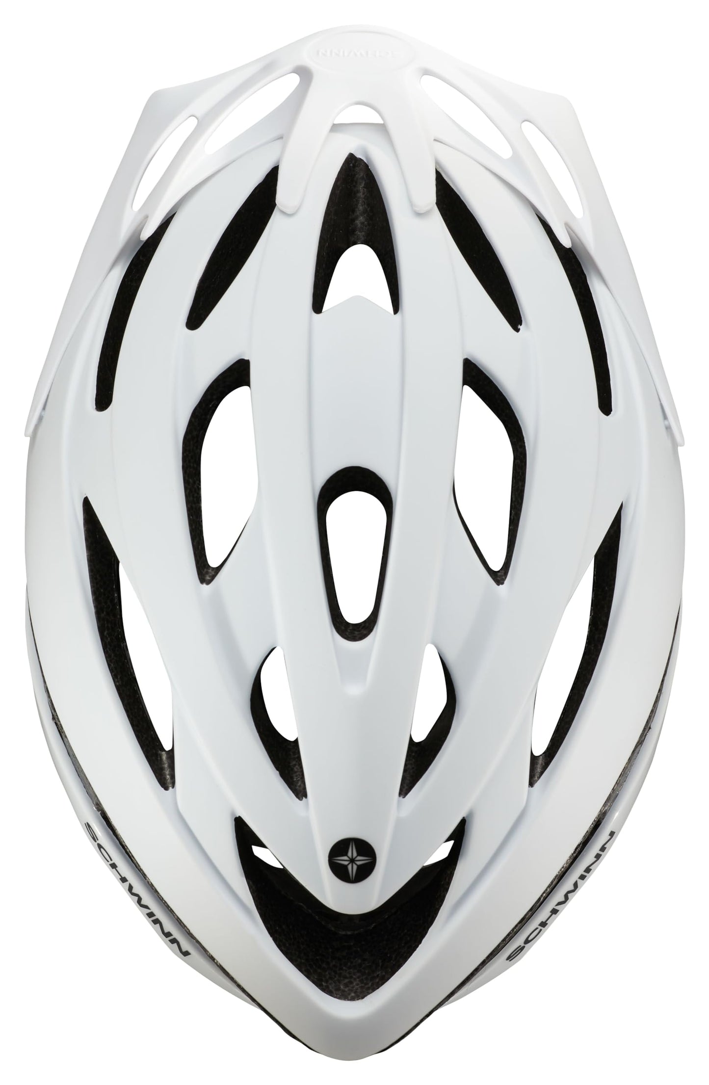 Schwinn Thrasher Bike Helmet for Adult Men Women, Ages 14 and Up with Suggested Fit 58 to 62cm, Non-Lighted, Lightweight with Adjustable Side and Chin Straps, White