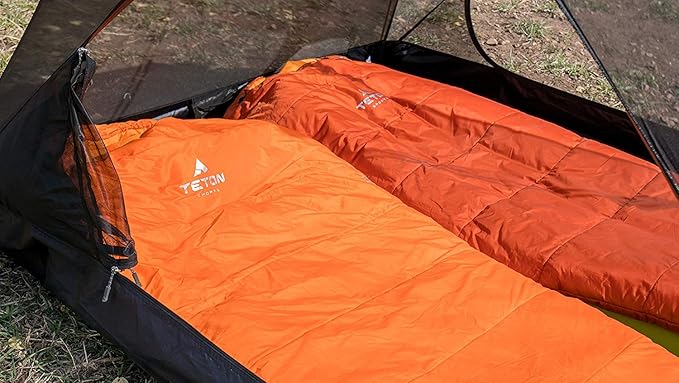 TETON Sports ALTOS, 20 Degree and 0 Degree Sleeping Bag for Adults, Lightweight Warm Mummy Sleeping Bag for Camping, Hiking, Backpacking