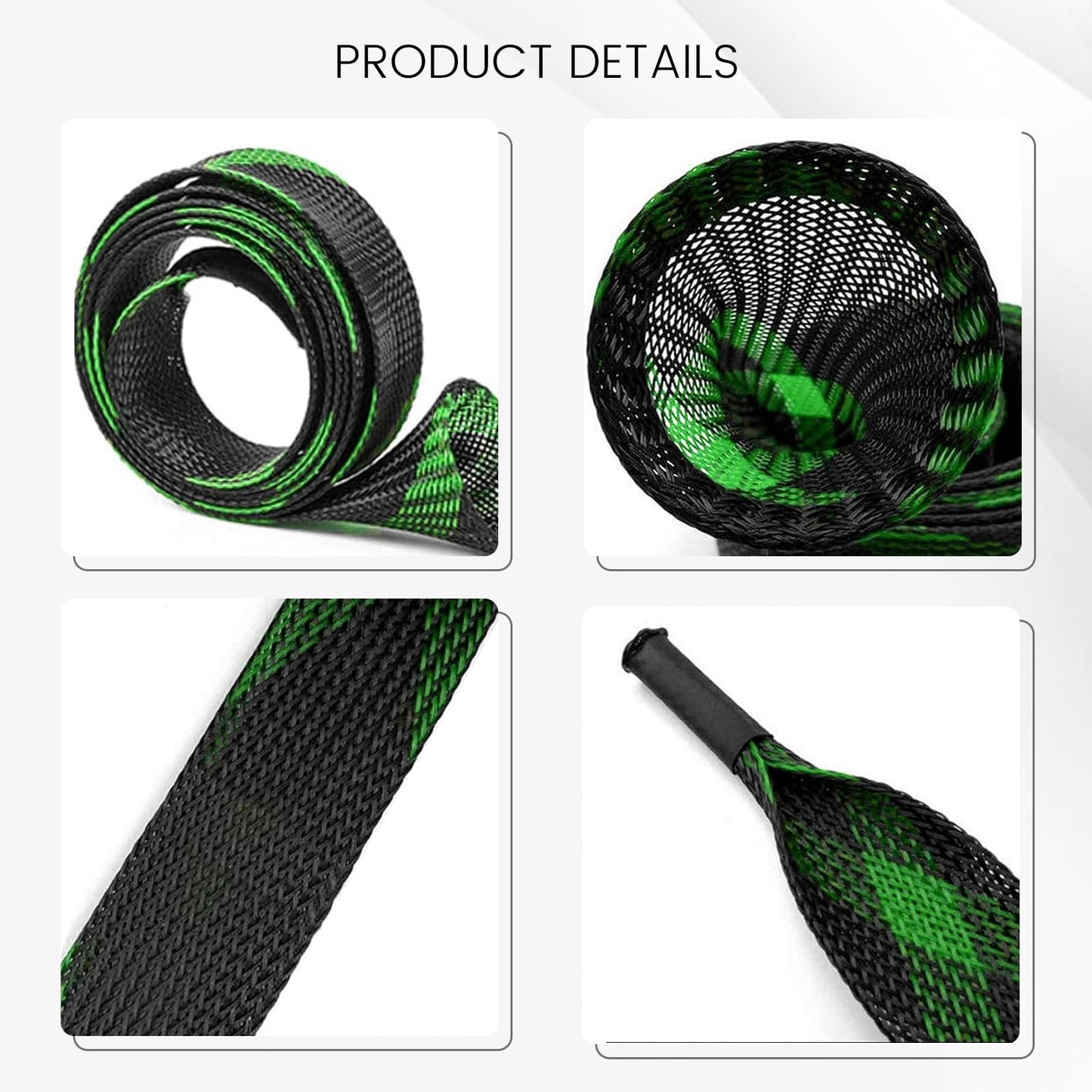Koogel 4PCS Fishing Pole Sleeves, Fishing Rod Socks Rod Cover for Spinning Fishing Rod Fly Fishing Rod Casting Fishing Rod