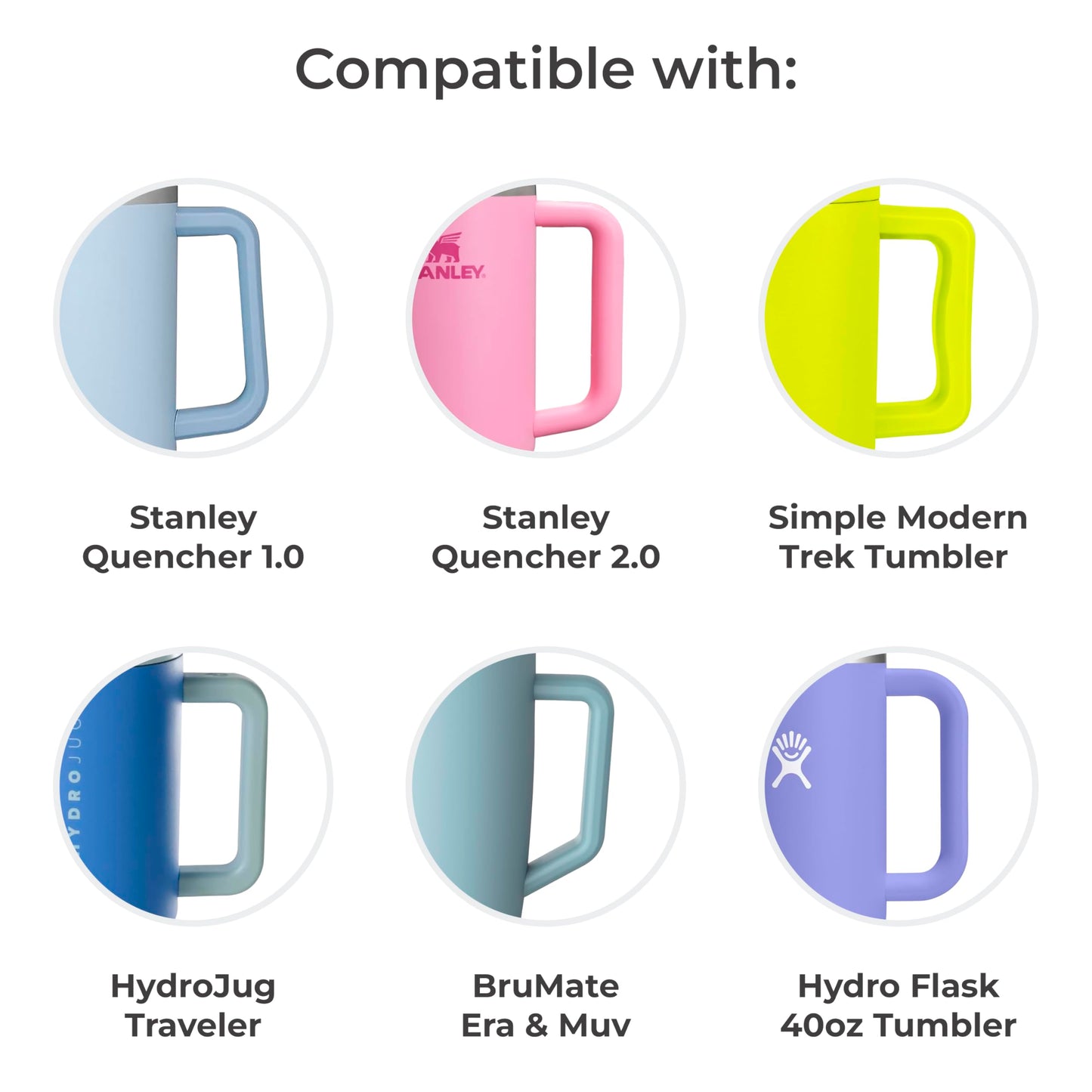 HydraClip Phone Attachment - Watch, Carry, Record, & Stay Organized, Use as Phone Stand or Tripod, Hands Free Detachable, Stanley Cup Accessories, Spring Loaded Secure Grip (Desert Sandstone)