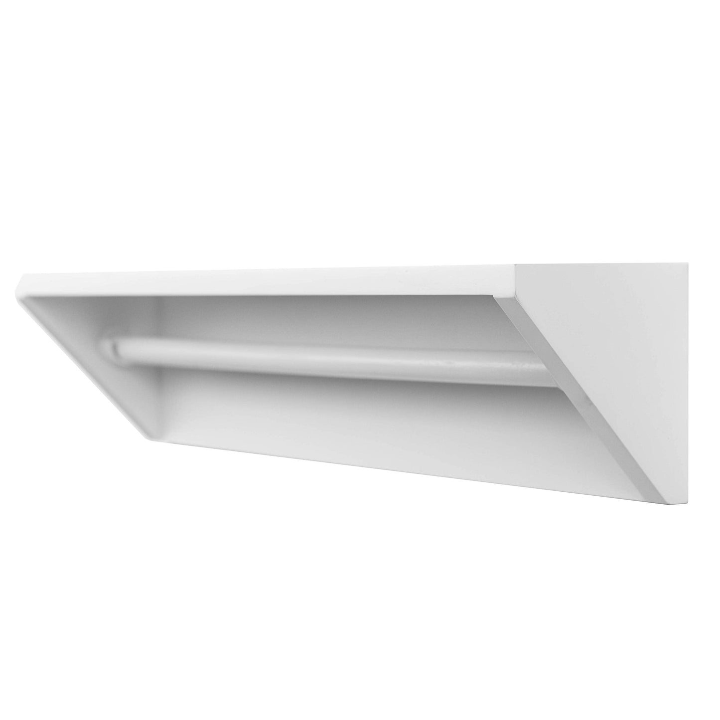 Paisa Home - Medal Hanger & Trophy Shelf- Use as a Medal Display with Shelf, Trophy Rack, Medal Holder and Medal Display Hanger, Race Medal Display and Medal Hanger with Shelf… (White)
